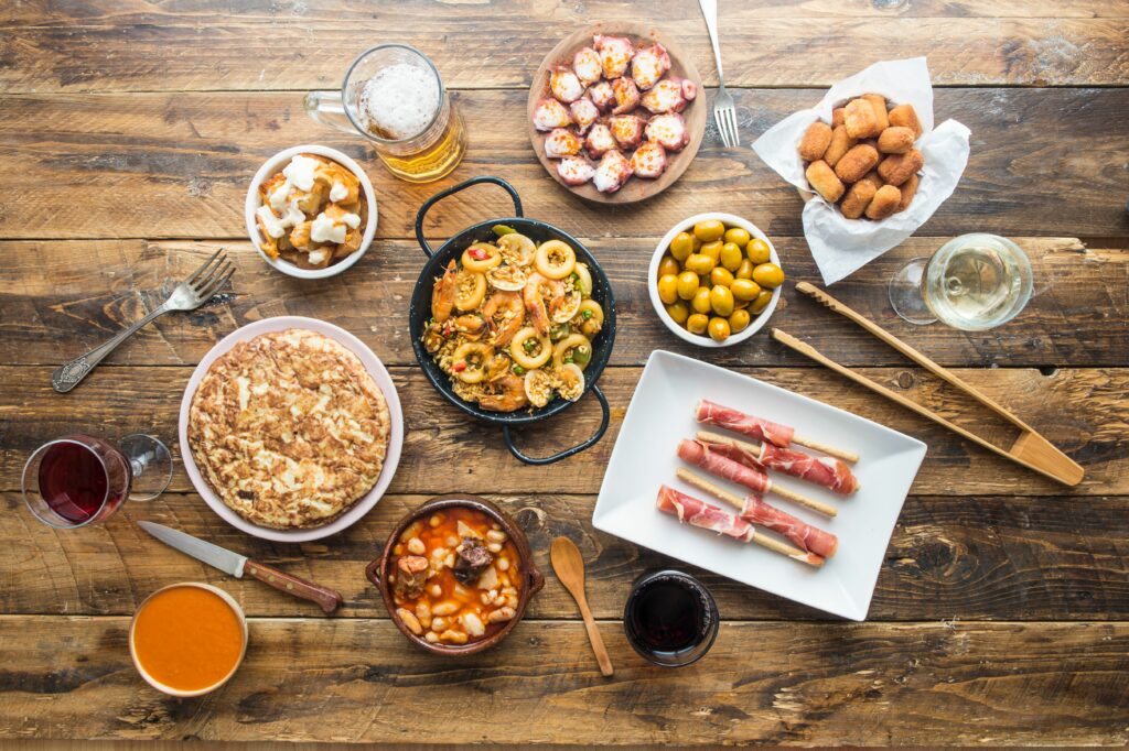 Platos de comida española