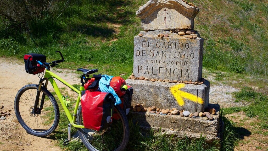 Imagen del Camino de Santiago a su paso por la provincia palentina